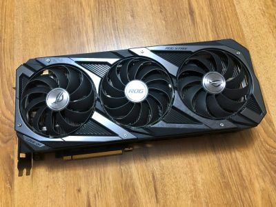 Лот: 25623855. Фото: 1. Asus ROG Strix RTX 3090 OC 24GB. Видеокарты