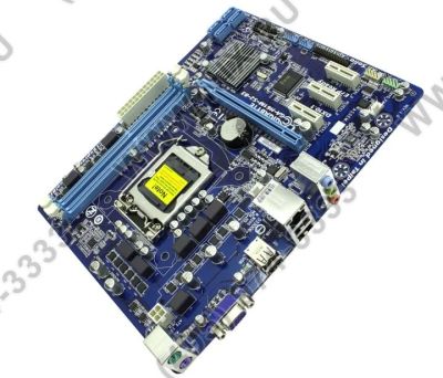 Лот: 3925128. Фото: 1. GigaByte GA-H61M-S2-B3 rev1.0... Материнские платы