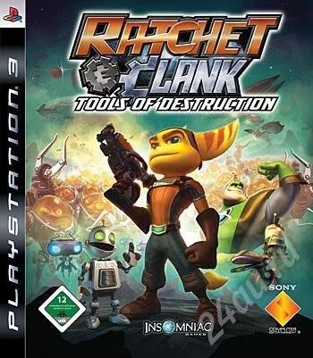 Лот: 243348. Фото: 1. Ratchet & Clank: Tools of Destruction... Разное