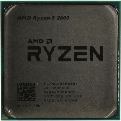 Лот: 20619953. Фото: 1. Процессор AMD Ryzen 5 2600 AM4... Процессоры