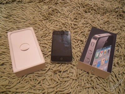 Лот: 2015025. Фото: 1. iphone 4 16gb оригинал freesim. Смартфоны