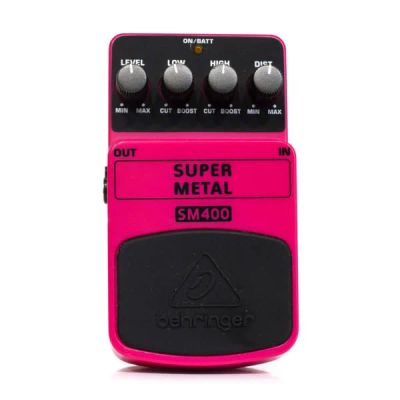 Лот: 17926899. Фото: 1. Behringer Super Metal sm400. Гитарные эффекты и комбоусилители