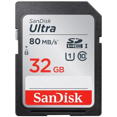 Лот: 7495854. Фото: 1. Карта памяти SDHC SanDisk Ultra... Карты памяти