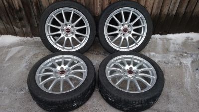 Лот: 13113323. Фото: 1. Диски TRD R17. Шины на дисках