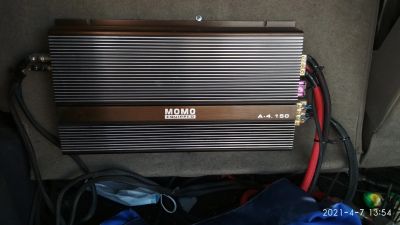 Лот: 17447456. Фото: 1. Усилитель 4х канальный MOMO A... Усилители