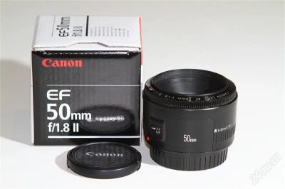 Лот: 2481649. Фото: 1. объектив EF50mm f/1.8 __. Объективы