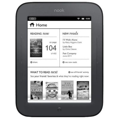 Лот: 12607054. Фото: 1. Barnes and Noble NOOK Simple Touch. Электронные книги