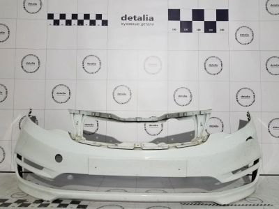 Лот: 10940124. Фото: 1. Бампер Передний KIA RIO Рестайлинг... Кузов