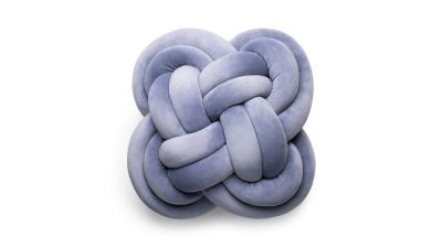Лот: 25638355. Фото: 1. Подушка декоративная Bloomy Серо-голубой. Одеяла, подушки