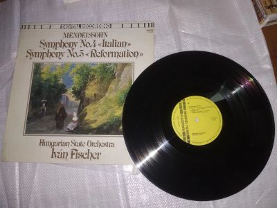 Лот: 20849131. Фото: 1. LP Mendelssohn, Hungarian State... Аудиозаписи