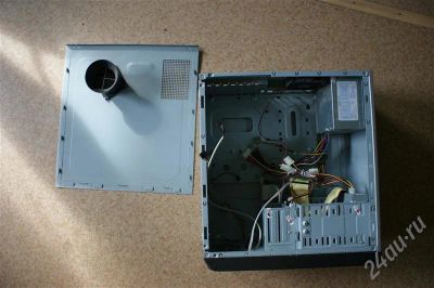 Лот: 495232. Фото: 1. корпус ПК ATX + БП+DVD-ROM. Корпуса, блоки питания