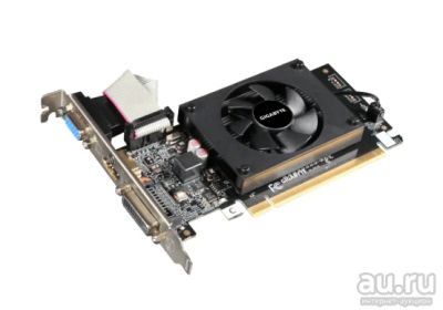 Лот: 18043192. Фото: 1. Gigabyte GeForce GT 710 GV-N710D3-2GL... Видеокарты