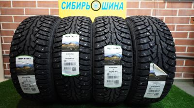 Лот: 23492631. Фото: 1. Зимние шипованные шины Ikon Tyres... Шины