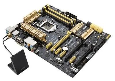 Лот: 4552546. Фото: 1. Мат.плата S1150 Z87 Asus Z87-Expert... Материнские платы