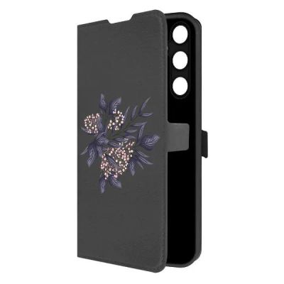 Лот: 25135633. Фото: 1. Чехол Krutoff Eco Book "Розовые... Чехлы, бамперы