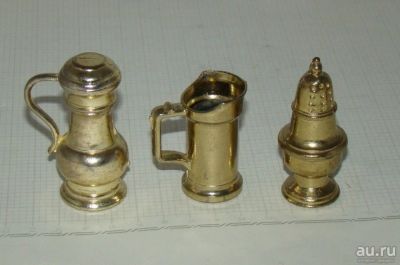 Лот: 11191168. Фото: 1. Миниатюры, игрушки кукольные 3шт... Другое (антиквариат)