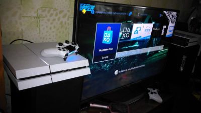 Лот: 8434596. Фото: 1. Sony PlayStation 4, идеальное... Игровые приставки, консоли