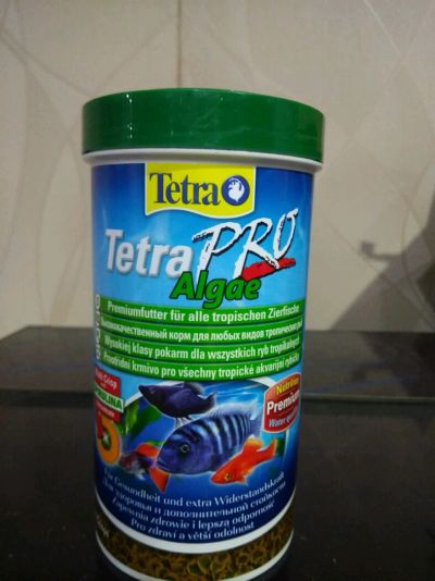 Лот: 9490627. Фото: 1. Корм Tetra PRO Algae (95 г/500... Корма