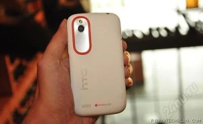 Лот: 2685502. Фото: 1. HTC desire v белый 2х симочный... Смартфоны