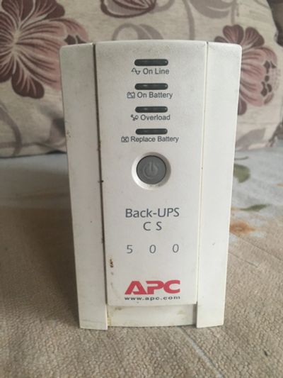 Лот: 20956579. Фото: 1. ИБП APC Back-UPS bk 500ei. ИБП, аккумуляторы для ИБП