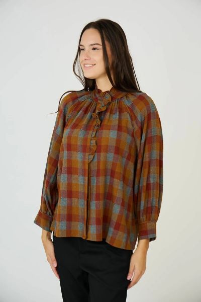 Лот: 24137873. Фото: 1. Рубашка LaRedoute. Блузы, рубашки, водолазки