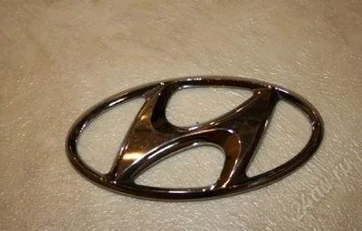 Лот: 1738098. Фото: 1. шильдик эмблема Hyundai (малый... Детали тюнинга