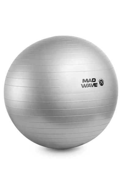 Лот: 22354054. Фото: 1. Мяч для фитнеса 75см Mad Wave... Фитнес, аэробика и гимнастика