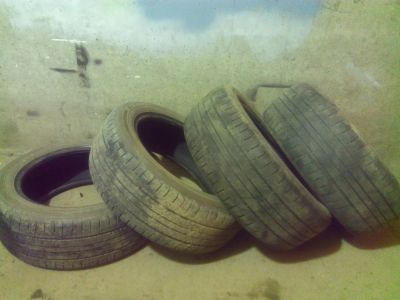 Лот: 7244401. Фото: 1. Kumho R17 215/50 4 штуки на пару... Шины