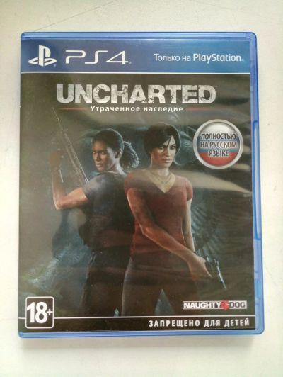 Лот: 15851258. Фото: 1. uncharted lost legacy утраченное... Игры для консолей