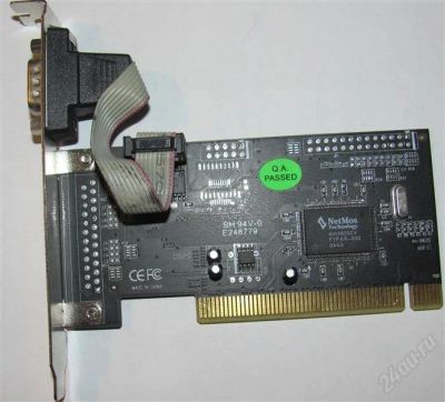 Лот: 1569582. Фото: 1. плата pci с СOM портом. Платы расширения, контроллеры, доп. порты