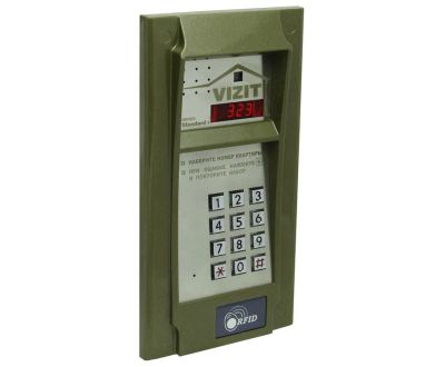 Лот: 10434777. Фото: 1. Блок вызова домофона Vizit BVD-323F... Домофонные системы