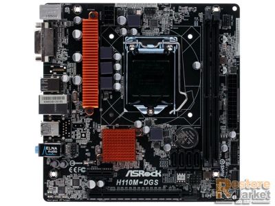 Лот: 18318337. Фото: 1. Материнская плата {LGA1151} ASRock... Материнские платы