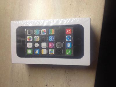 Лот: 4278768. Фото: 1. iphone 5s черный 16g !!!НОВЫЙ... Смартфоны