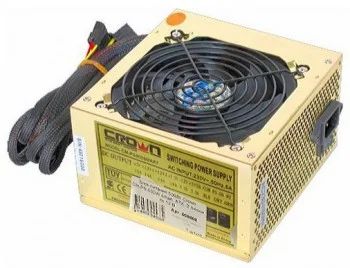 Лот: 4694173. Фото: 1. Блок питания 500W Crown smart... Корпуса, блоки питания