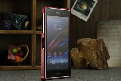 Лот: 3582714. Фото: 1. Бампер аллюминевый для Sony Xperia... Чехлы, бамперы