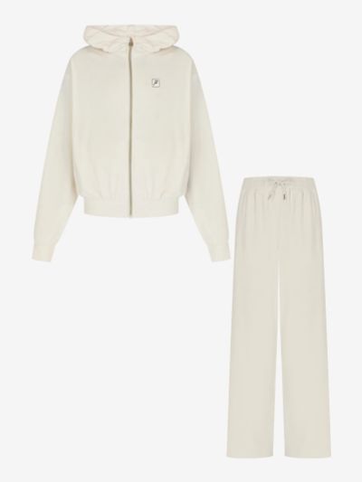 Лот: 25404572. Фото: 1. Костюм для девочек FILA, Бежевый. Спортивные костюмы