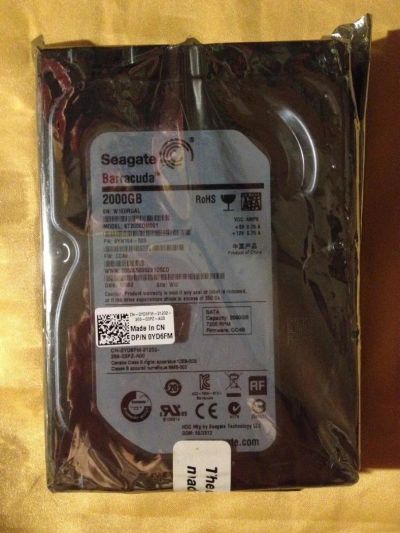 Лот: 10650950. Фото: 1. Новый жёсткий диск Seagate Barracuda... Жёсткие диски