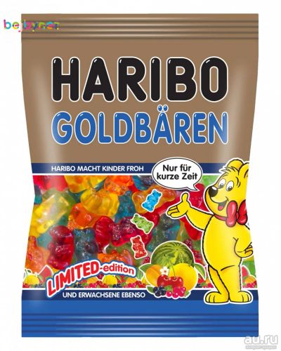 Лот: 15098129. Фото: 1. мармелад haribo goldbären limited... Другое (продукты)