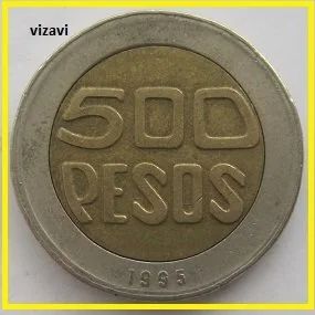 Лот: 17021148. Фото: 1. Колумбия 500 песо 1995 (10). Америка