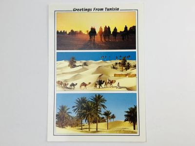 Лот: 23296415. Фото: 1. Тунис. Привет из Туниса. Панорамы... Открытки, конверты