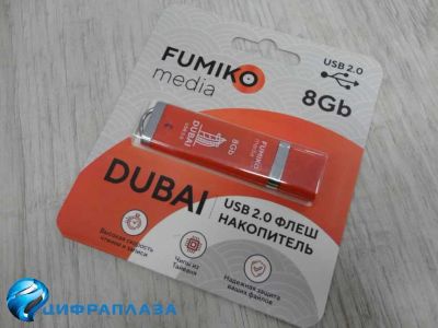 Лот: 16500778. Фото: 1. 8GB накопитель FUMIKO Dubai красный. USB-флеш карты