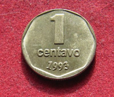 Лот: 19918327. Фото: 1. Аргентина 1 сентаво, 1993 г. Америка