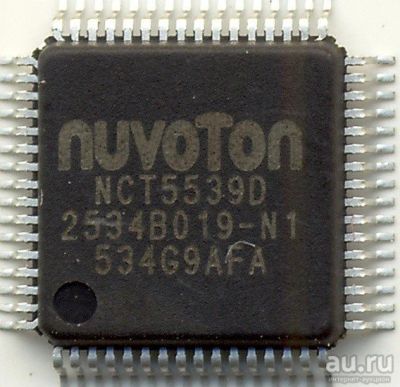 Лот: 17448132. Фото: 1. Мультиконтроллер Nuvoton NCT5539D... Микроконтроллеры