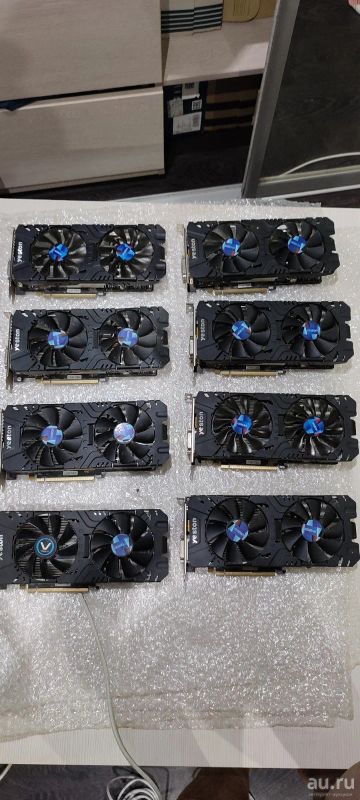 Лот: 18288689. Фото: 1. Видеокарта rx 580. Видеокарты