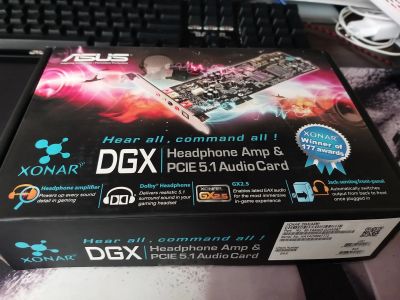 Лот: 17554751. Фото: 1. Звуковая карта ASUS Xonar DGX. Звуковые карты
