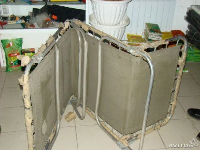 Лот: 3810510. Фото: 1. Раскладушка армейская. Туристическая, походная мебель