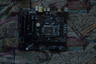 Лот: 15227044. Фото: 1. ASRock b75m-gl Материнская плата. Материнские платы