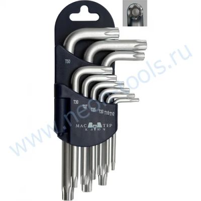 Лот: 3752854. Фото: 1. Набор ключей торцевых Torx, Т10-Т50... Наборы инструмента