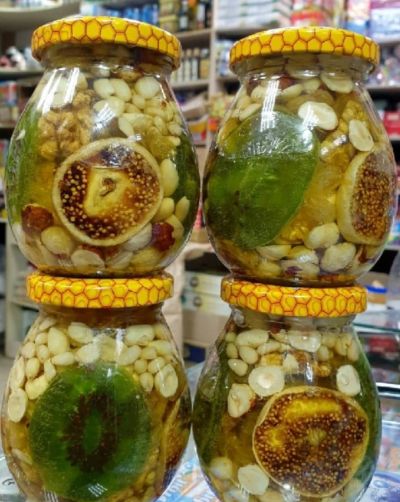 Лот: 18345374. Фото: 1. Орехи в меду. Мёд, продукты пчеловодства