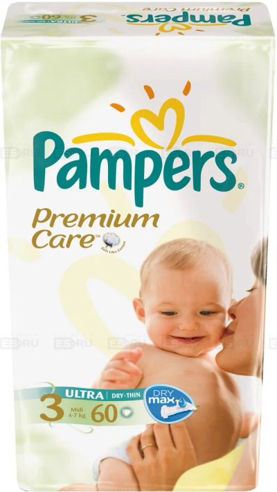 Лот: 3437902. Фото: 1. Подгузники Pampers Premium Care... Детская гигиена